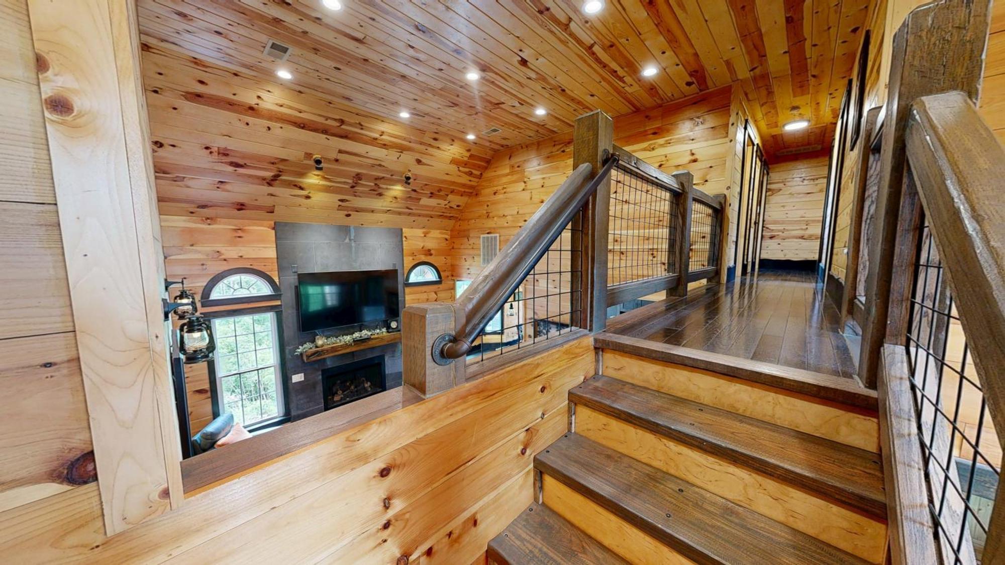 Smoky View Mountain Cabin: Luxury 6-Bedroom Retreat Near Gatlinburg Sevierville Exterior photo